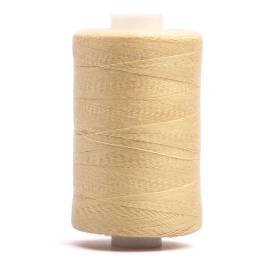 Realm Overlocking Sewing Machine Polyester Thread x One 1000 Yard Spool - Mid Beige
