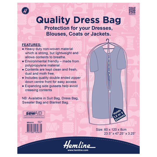 Hemline Dress Bag – 60 x 9 x 120cm - MR4410