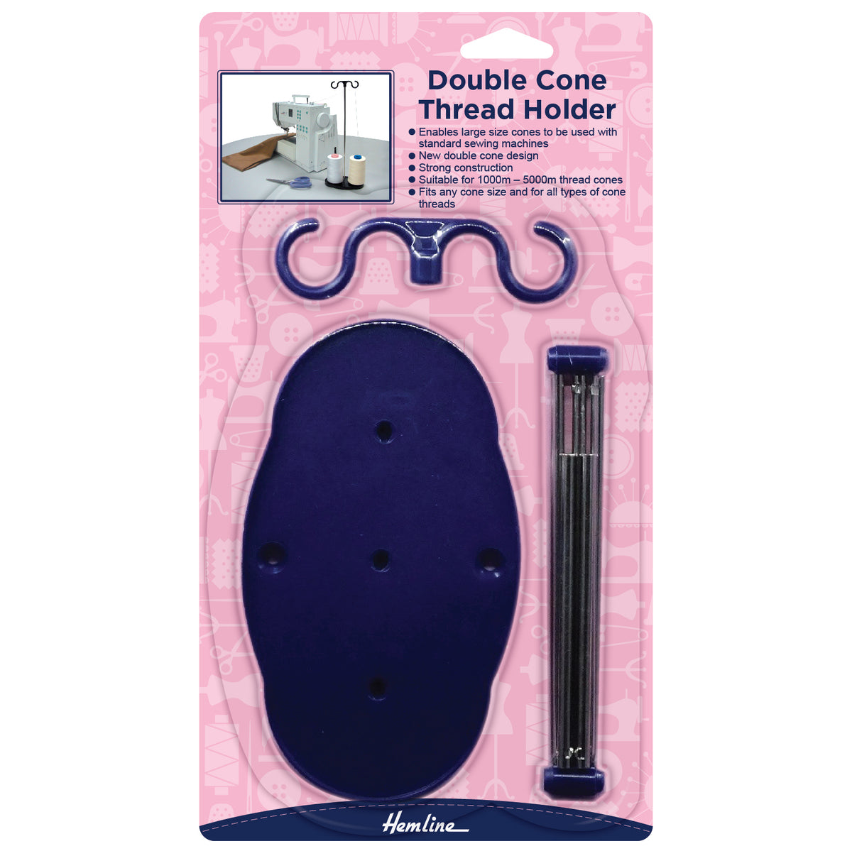 Hemline Double Cone Holder - N4059