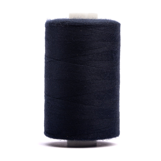 Realm Overlocking Sewing Machine Polyester Thread x One 1000 Yard Spool - Navy