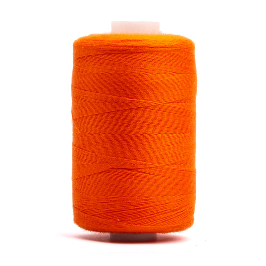 Realm Overlocking Sewing Machine Polyester Thread x One 1000 Yard Spool - Orange