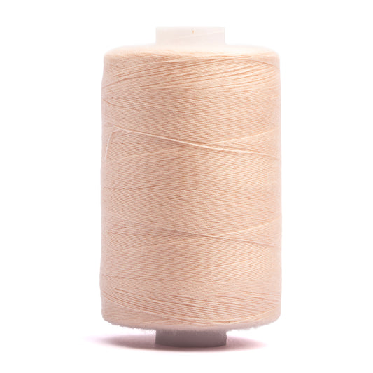 Realm Overlocking Sewing Machine Polyester Thread x One 1000 Yard Spool - Peach