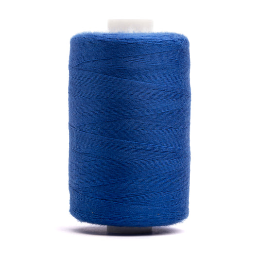 Realm Overlocking Sewing Machine Polyester Thread x One 1000 Yard Spool - Royal Blue
