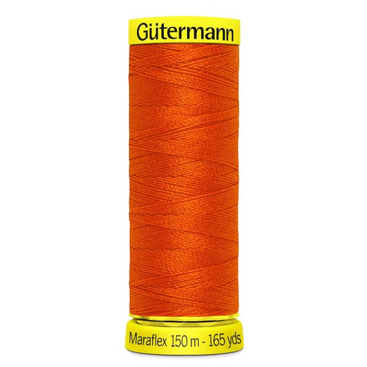351 Gutermann Maraflex Thread 150m - Dark Orange