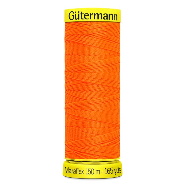 3871 Gutermann Maraflex Thread 150m - Neon Orange