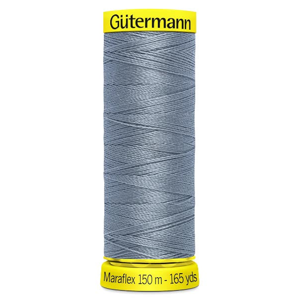 64 Gutermann Maraflex Thread 150m - Greyish Blue