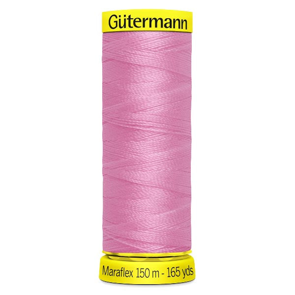 663 Gutermann Maraflex Thread 150m - Rose Pink
