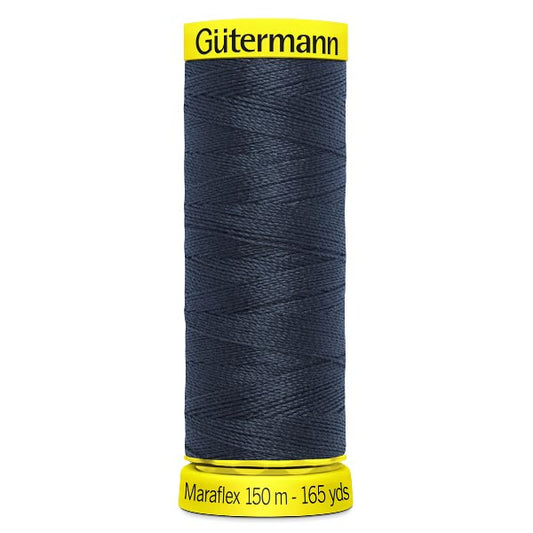 665 Gutermann Maraflex Thread 150m - Dark Ink Blue