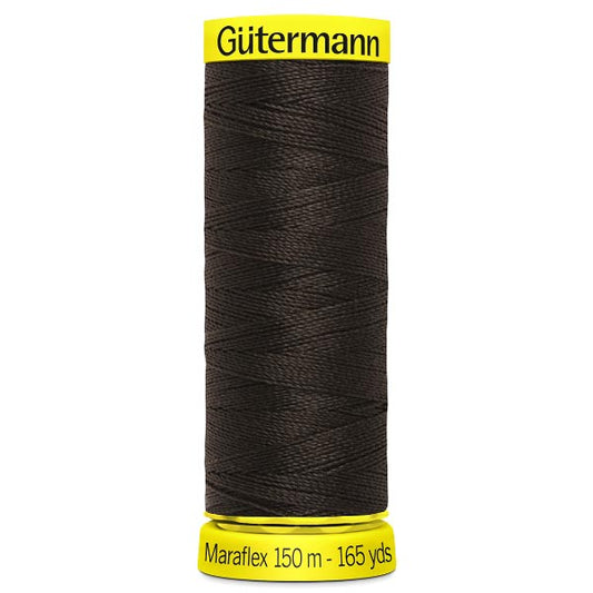 697 Gutermann Maraflex Thread 150m - Dark Brown
