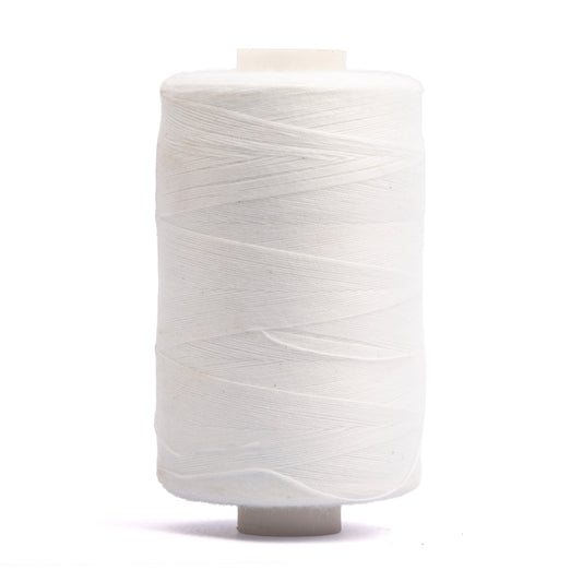 Realm Overlocking Sewing Machine Polyester Thread x One 1000 Yard Spool - White