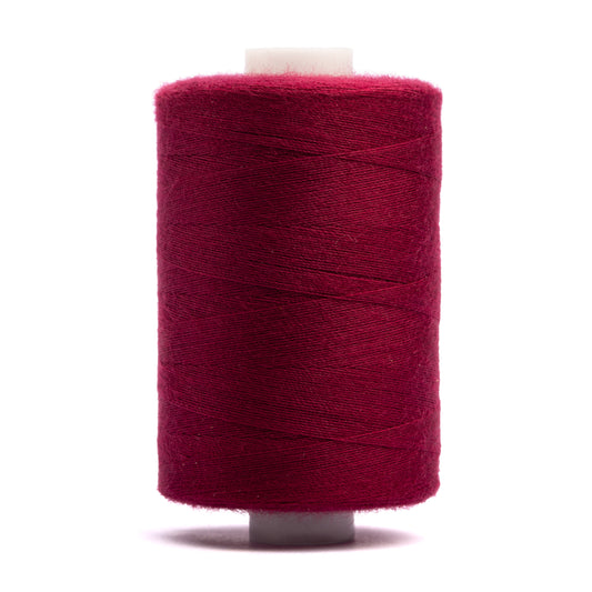 Realm Overlocking Sewing Machine Polyester Thread x One 1000 Yard Spool - Wine