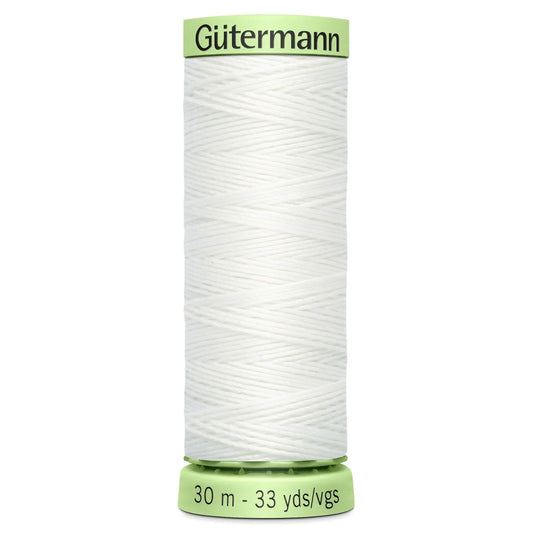 800 Gutermann Top Stitch 30m - White