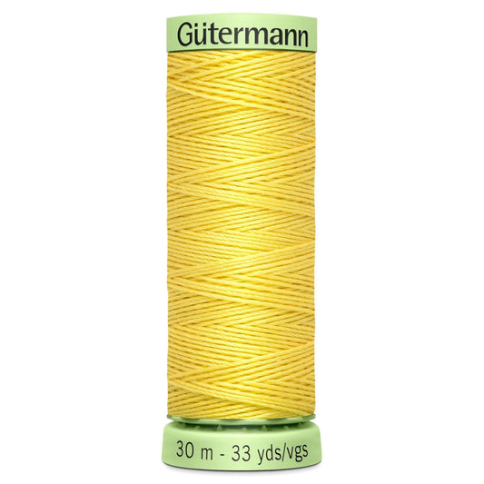 852 Gutermann Top Stitch 30m - Yellow