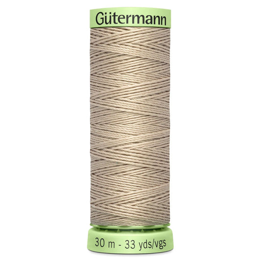 722 Gutermann Top Stitch 30m - Beige