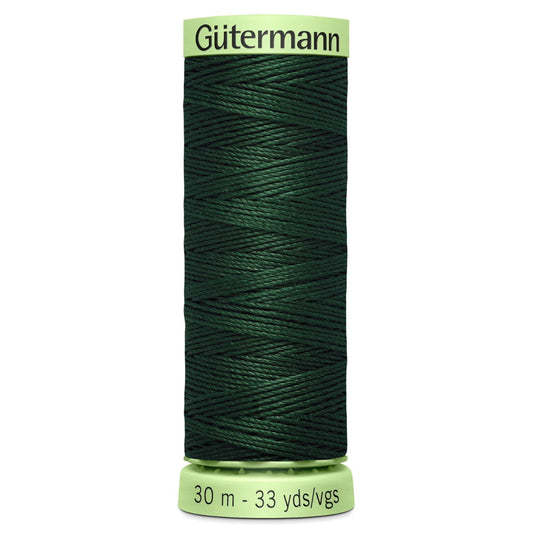 472 Gutermann Top Stitch 30m - Spinach Green