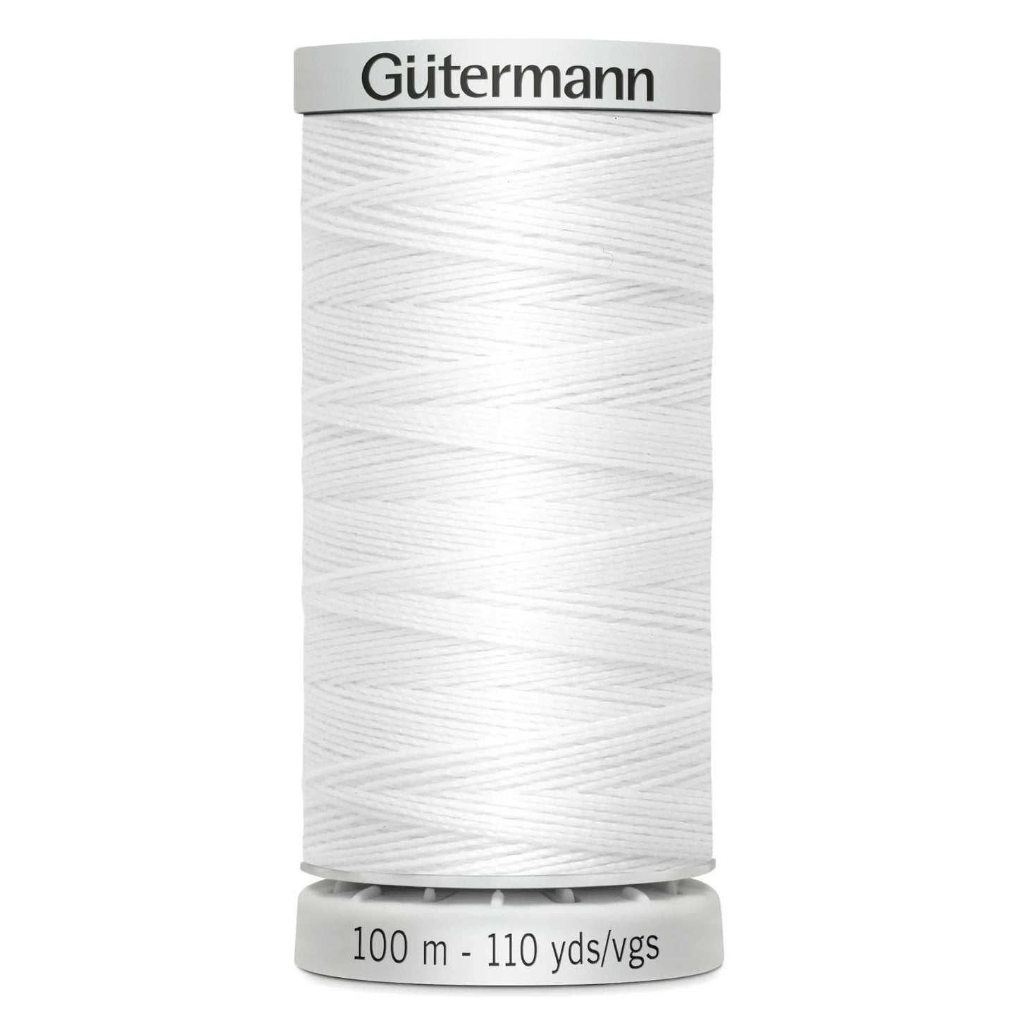 800 Gutermann Extra Strong Thread 100m - White