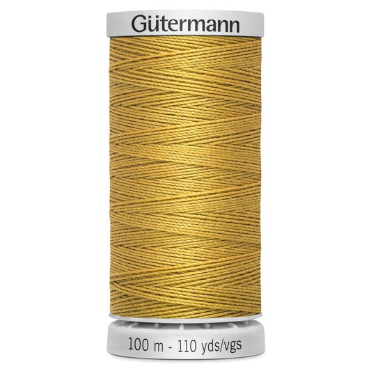 968 Gutermann Extra Strong Thread 100m - Mustard