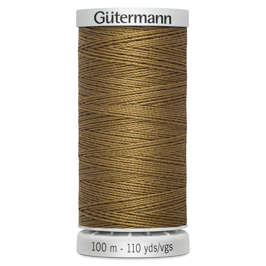 887 Gutermann Extra Strong Thread 100m - Golden Syrup