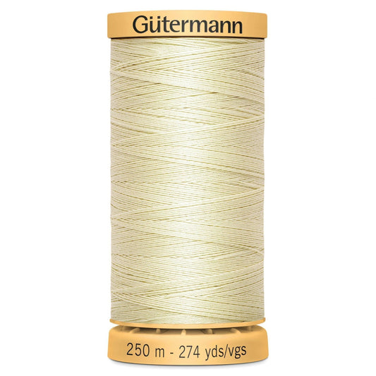919 Gutermann Natural Cotton Thread 250m - Ivory