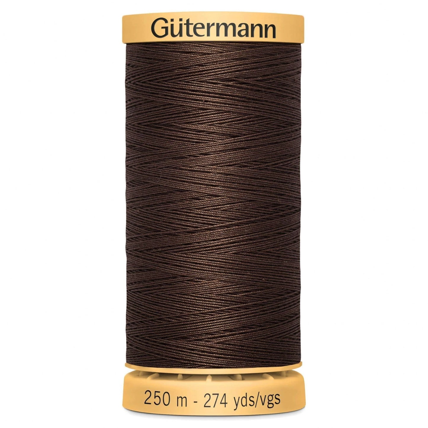 1912 Gutermann Natural Cotton Thread 250m - Rich Brown