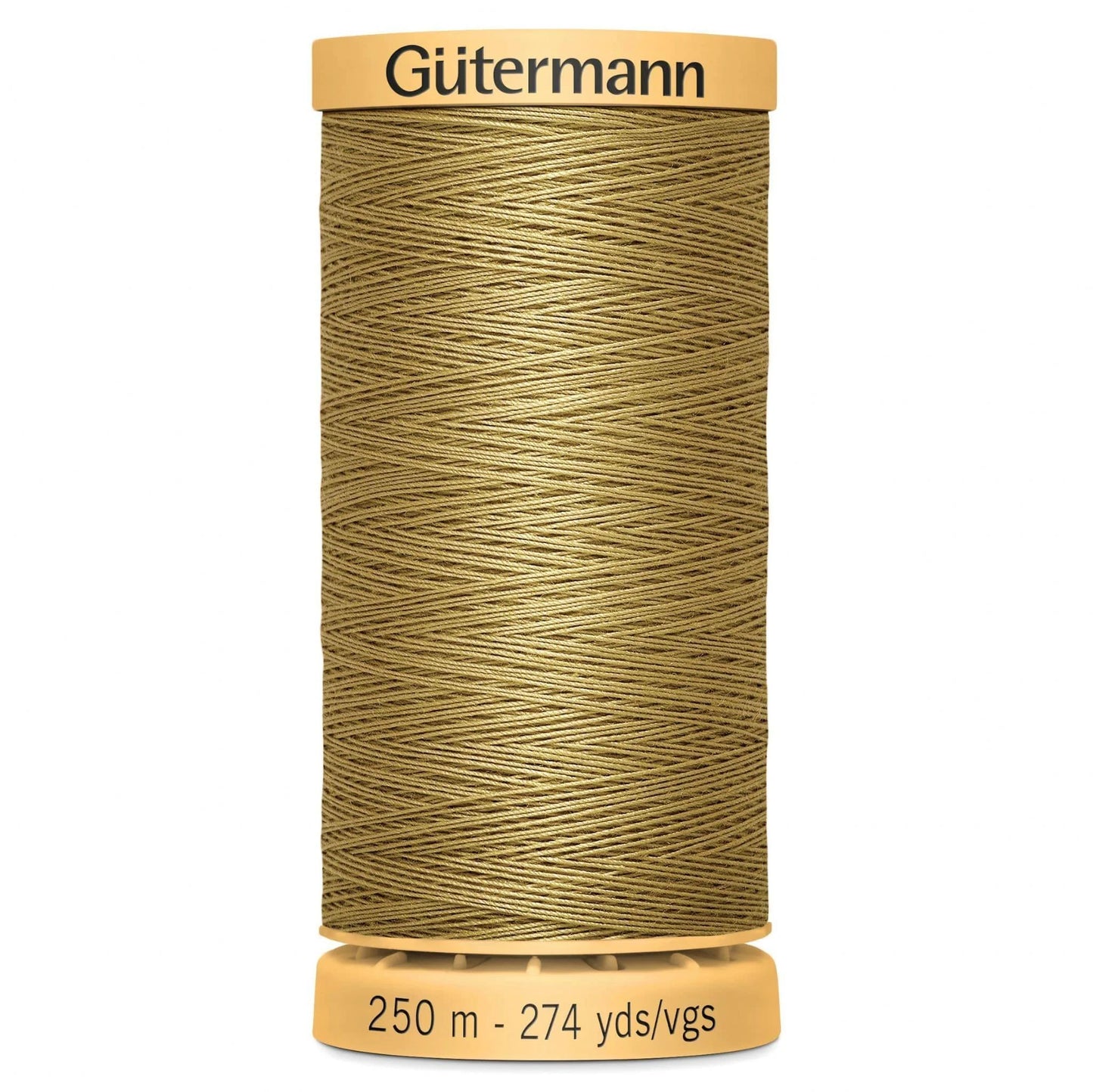1136 Gutermann Natural Cotton Thread 250m - Dark Beige