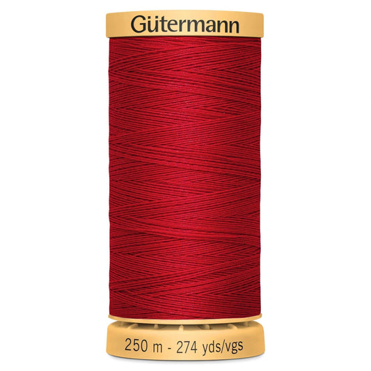 2074 Gutermann Natural Cotton Thread 250m - Red