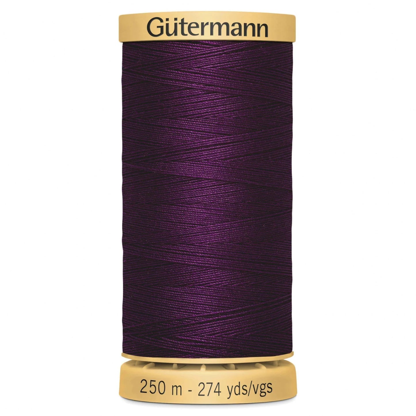 3832 Gutermann Natural Cotton Thread 250m - Royal Purple