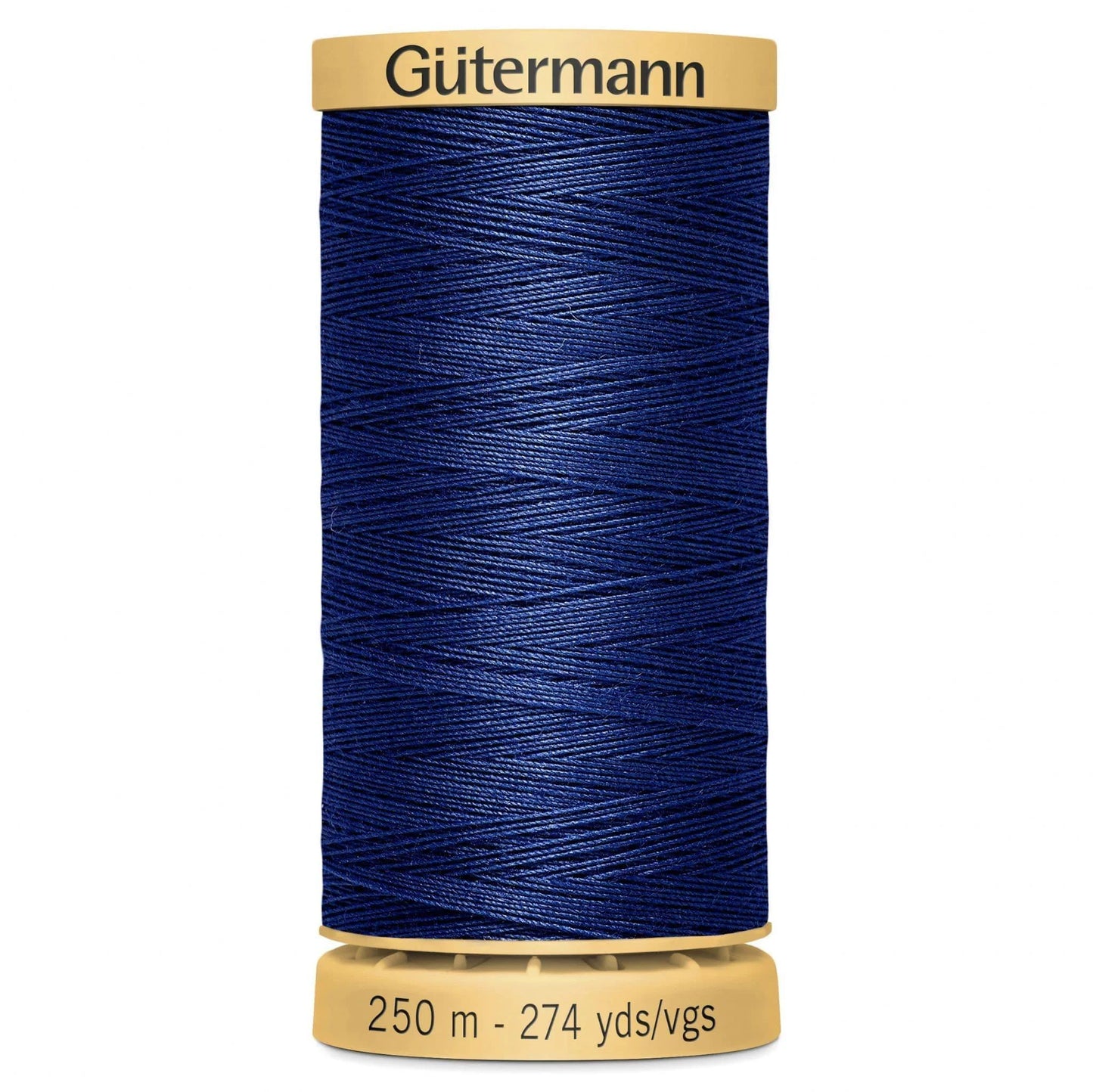 5123 Gutermann Natural Cotton Thread 250m - Deep Blue