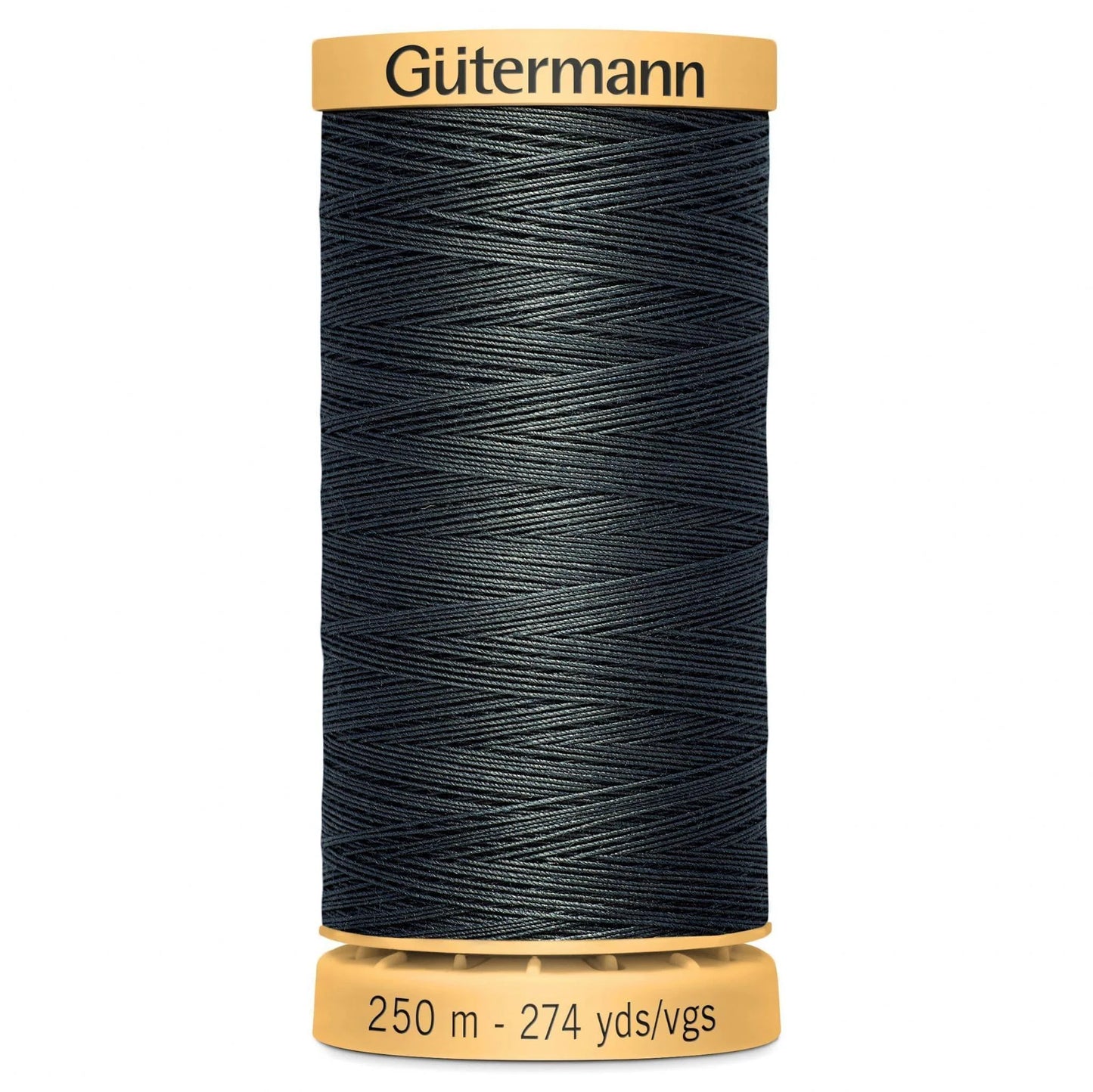 4403 Gutermann Natural Cotton Thread 250m - Dark Grey