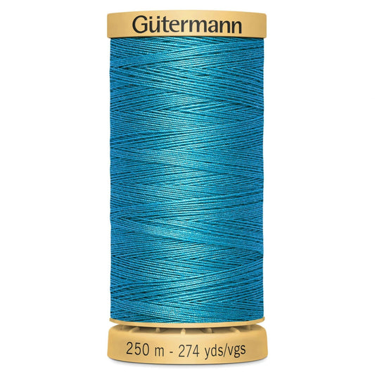 6745 Gutermann Natural Cotton Thread 250m - Turquoise