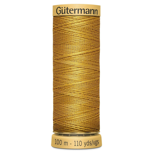 847 Gutermann Natural Cotton Thread 100m - Royal Wheat