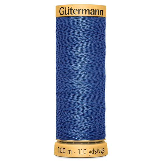 5133 Gutermann Natural Cotton Thread 100m - Denim Blue