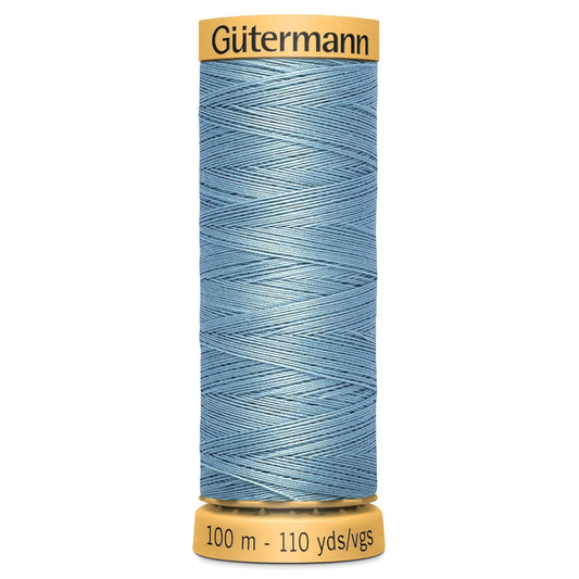 6126 Gutermann Natural Cotton Thread 100m - Green Blue