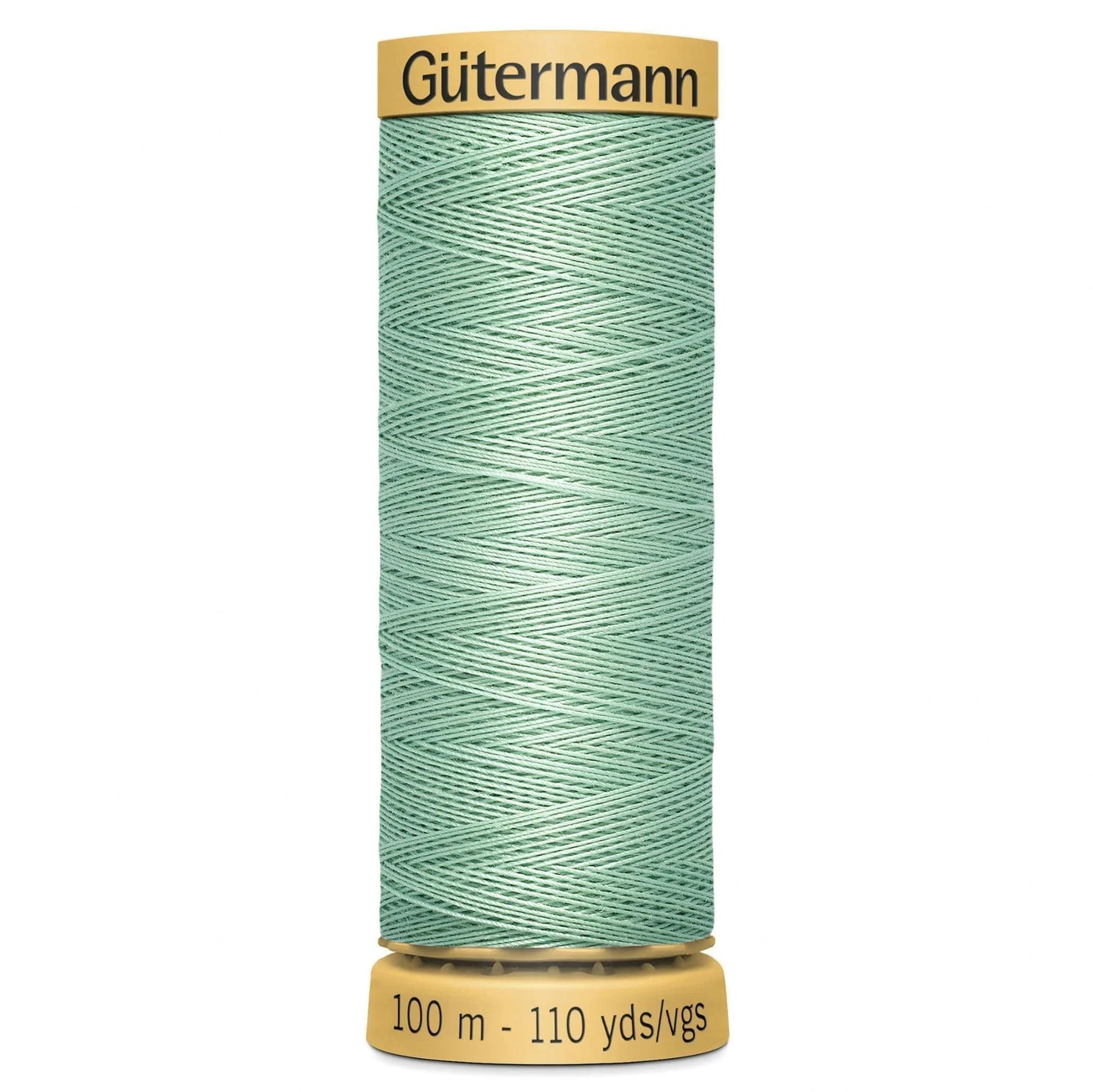 8727 Gutermann Natural Cotton Thread 100m - Smooth Green