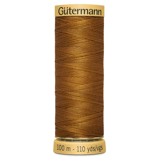 1444 Gutermann Natural Cotton Thread 100m - Terracotta