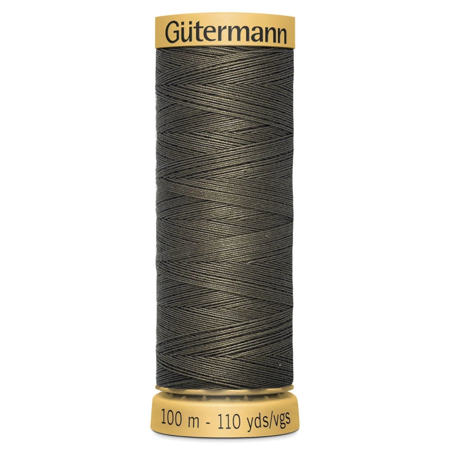 1114 Gutermann Natural Cotton Thread 100m - Earth Grey