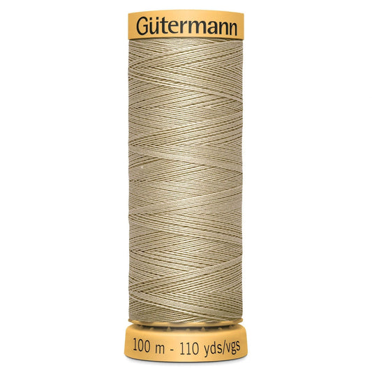 1017 Gutermann Natural Cotton Thread 100m - Beige