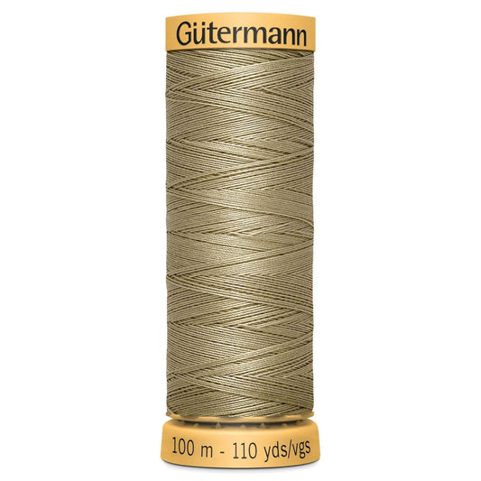 816 Gutermann Natural Cotton Thread 100m - Smooth Beige