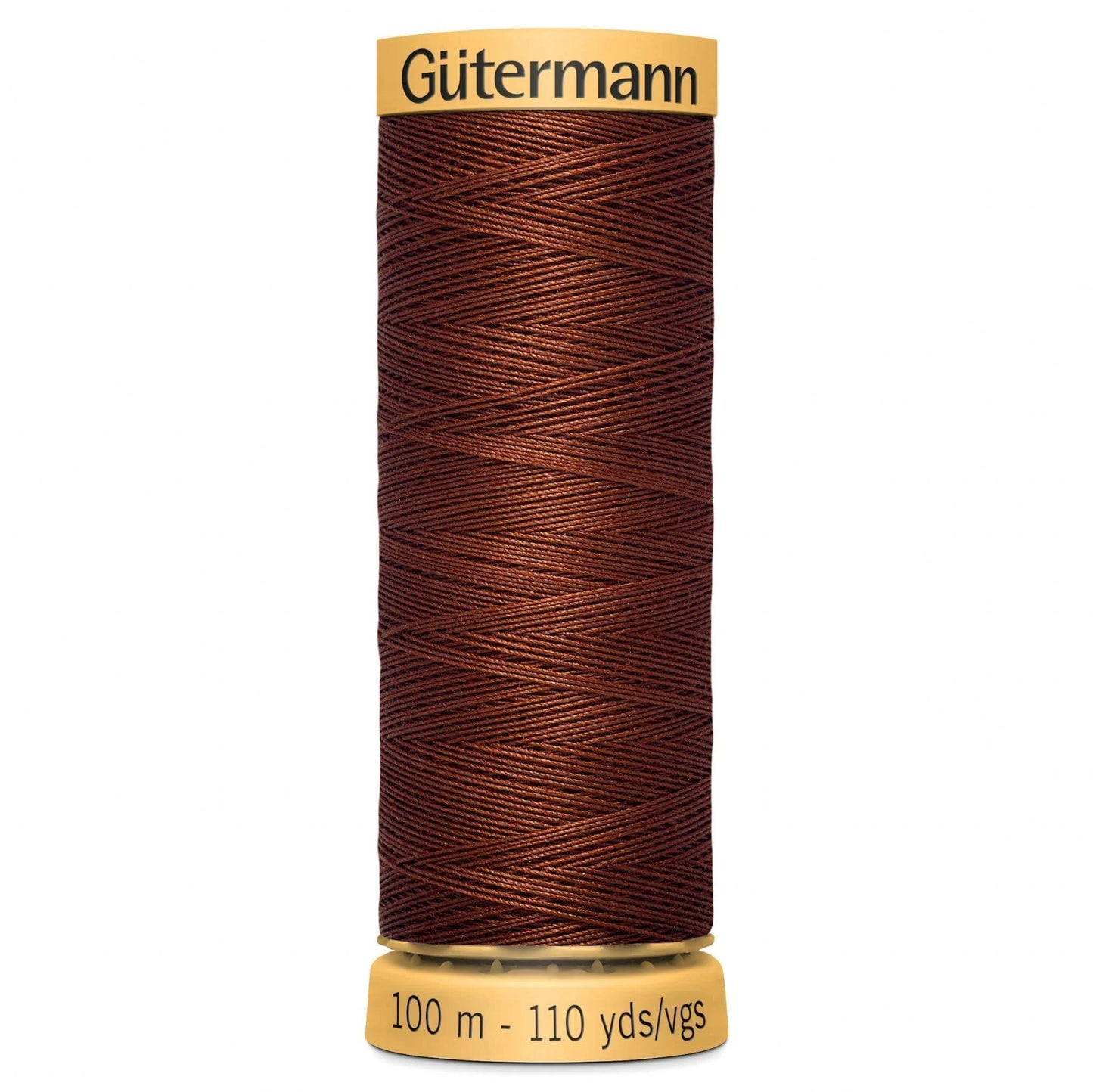 1833 Gutermann Natural Cotton Thread 100m - Royal Brown