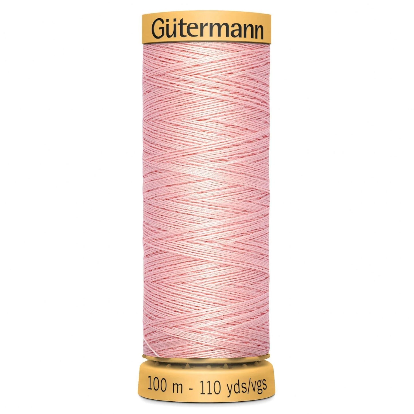 2538 Gutermann Natural Cotton Thread 100m - Light Pink