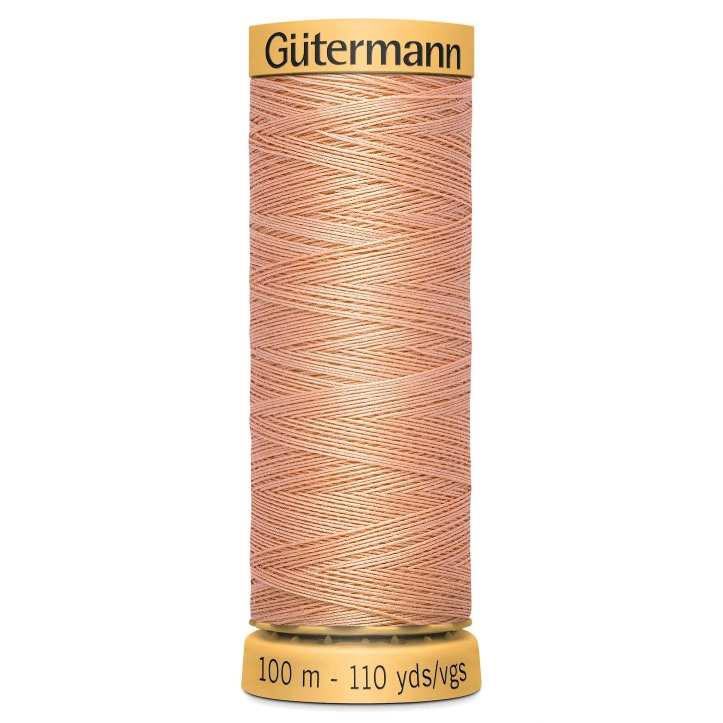 1938 Gutermann Natural Cotton Thread 100m - Vibrant Peach