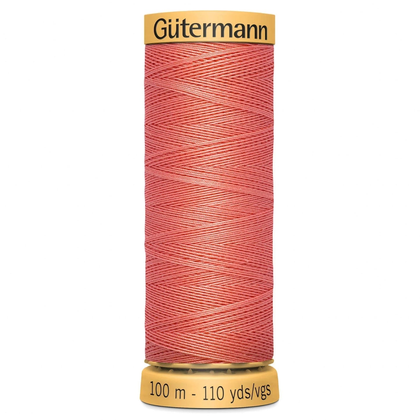 2166 Gutermann Natural Cotton Thread 100m - Pastel Red