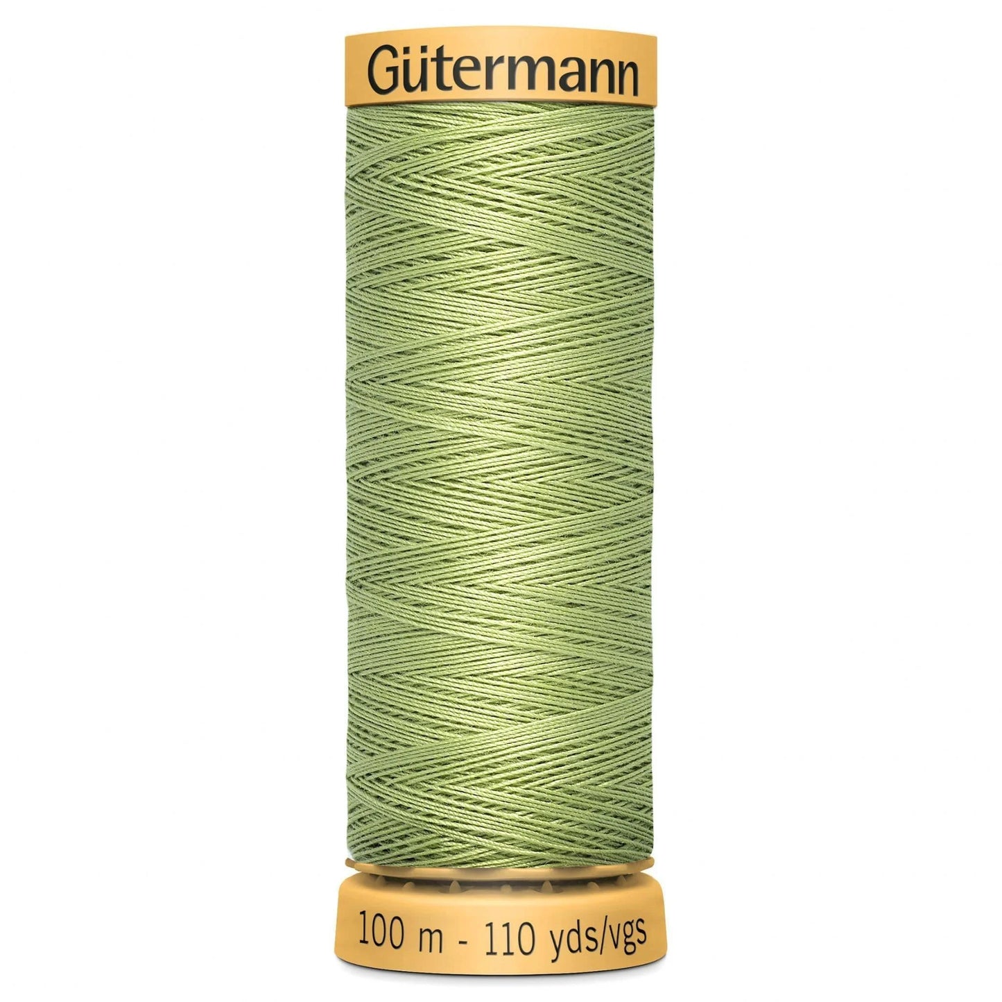 9837 Gutermann Natural Cotton Thread 100m - Lime Green