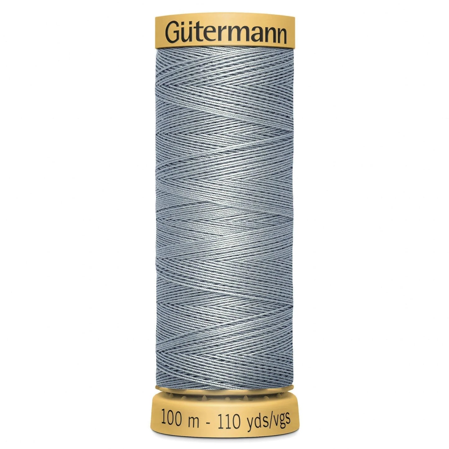 6506 Gutermann Natural Cotton Thread 100m - Silver Blue