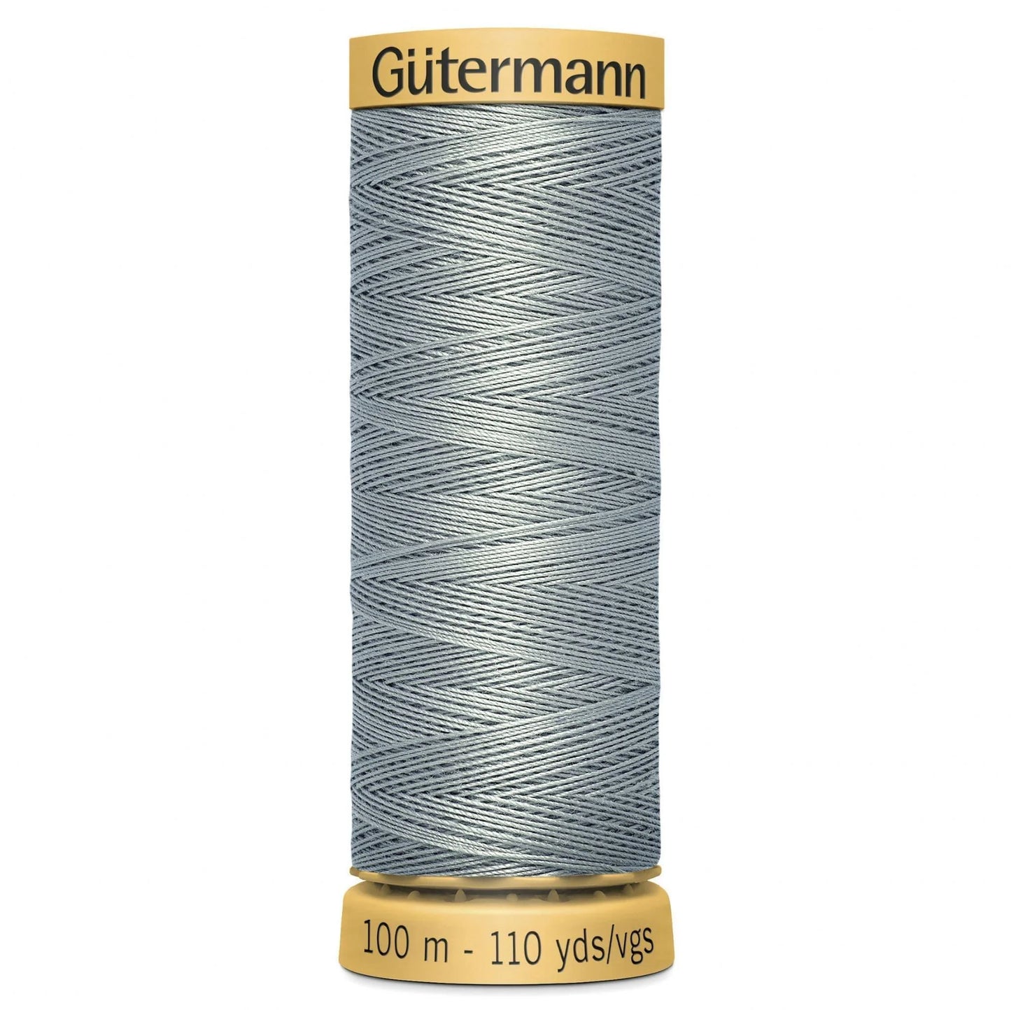 6206 Gutermann Natural Cotton Thread 100m - Medium Grey