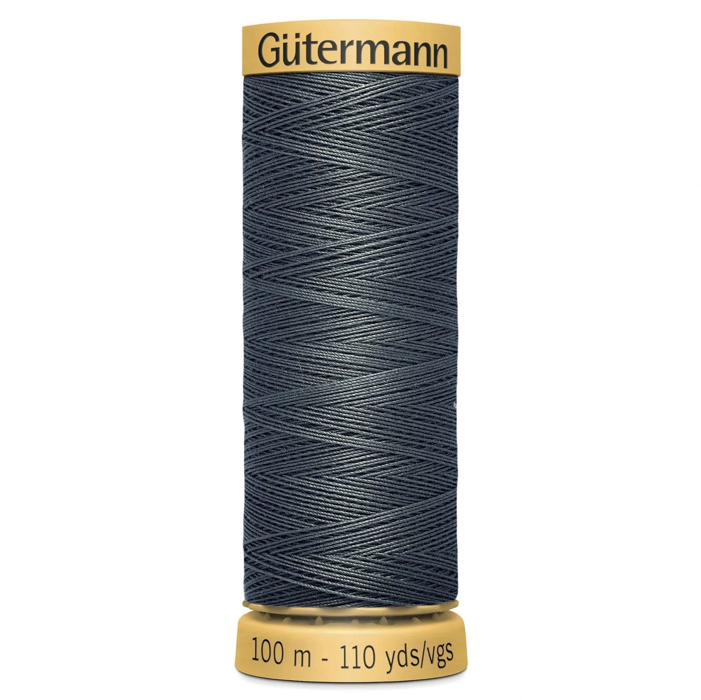 5104 Gutermann Natural Cotton Thread 100m - Dark Grey