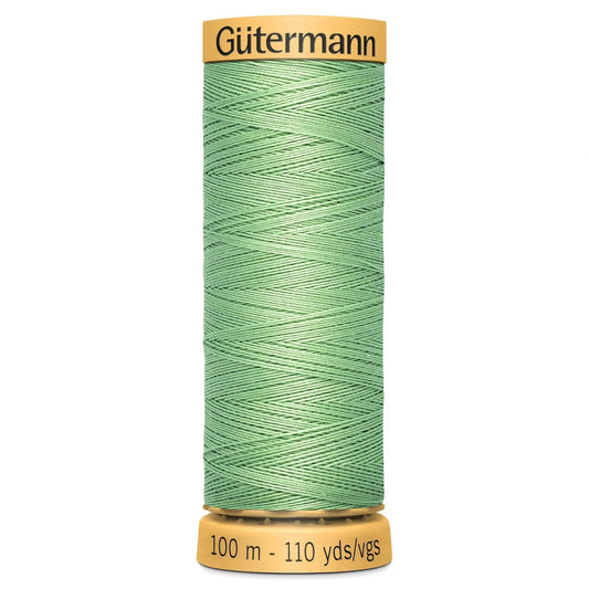 7880 Gutermann Natural Cotton Thread 100m - Pastel Green