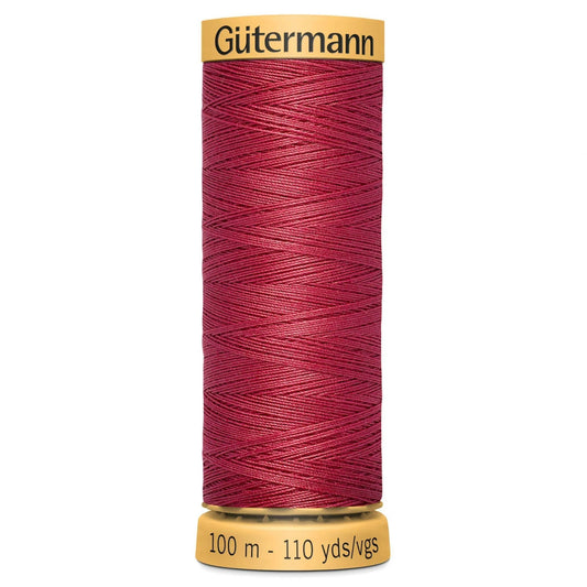 2454 Gutermann Natural Cotton Thread 100m - Calm Red