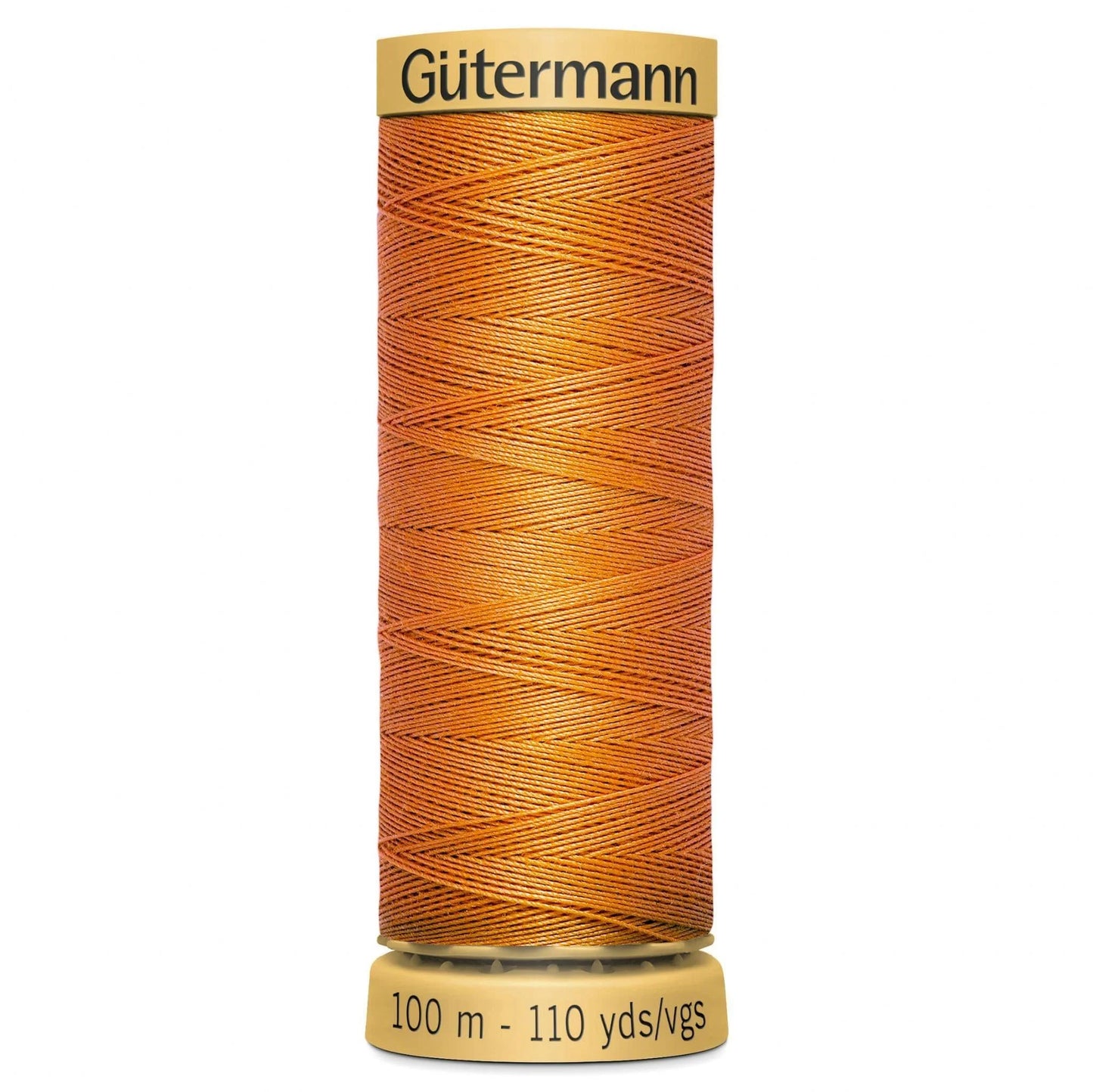 1576 Gutermann Natural Cotton Thread 100m - Orange