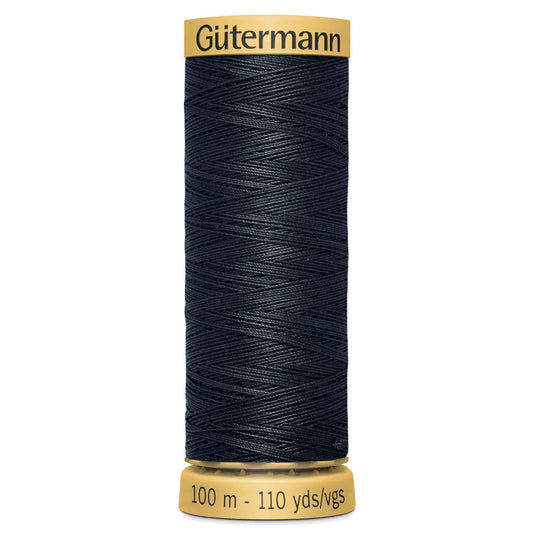 5902 Gutermann Natural Cotton Thread 100m - Dark Grey